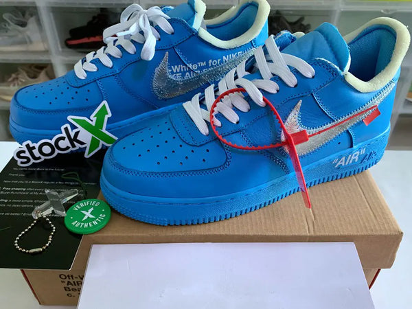 NIKE AIR FORCE 1 LOW OFF-WHITE MCA UNIVERSITY BLUE CI1173-400